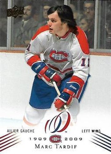 #114 Marc Tardif - Montreal Canadiens - 2008-09 Upper Deck Montreal Canadiens Centennial Hockey