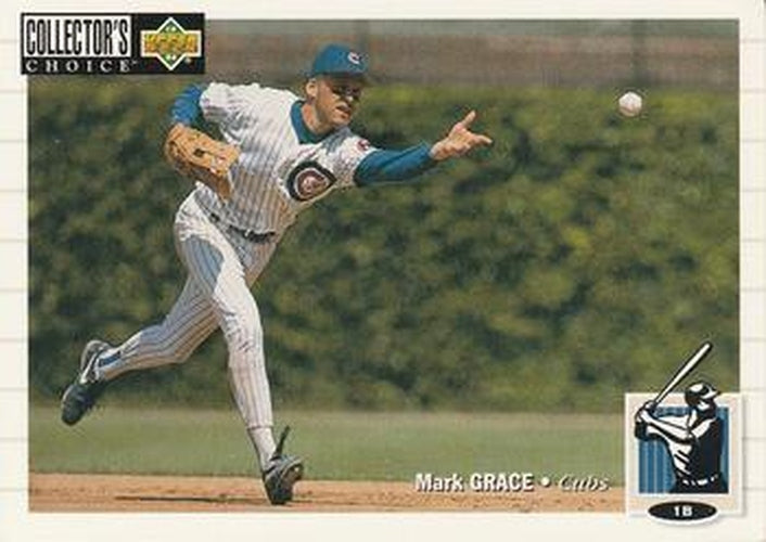 #114 Mark Grace - Chicago Cubs - 1994 Collector's Choice Baseball