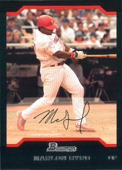 #114 Marlon Byrd - Philadelphia Phillies - 2004 Bowman Baseball