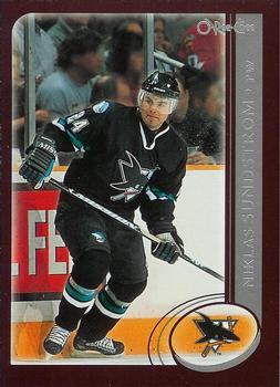 #114 Niklas Sundstrom - San Jose Sharks - 2002-03 O-Pee-Chee Hockey