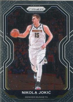 #114 Nikola Jokic - Denver Nuggets - 2020-21 Panini Prizm Basketball