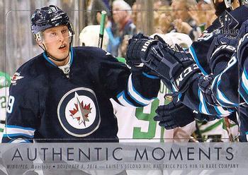 #114 Patrik Laine - Winnipeg Jets - 2016-17 SP Authentic Hockey