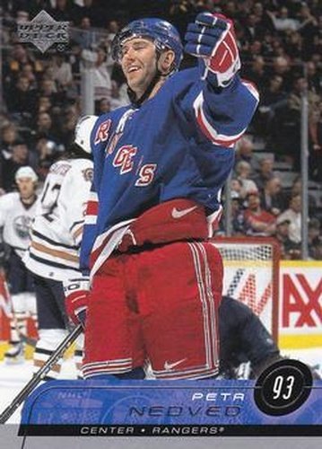#114 Petr Nedved - New York Rangers - 2002-03 Upper Deck Hockey