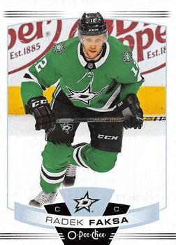 #114 Radek Faksa - Dallas Stars - 2019-20 O-Pee-Chee Hockey