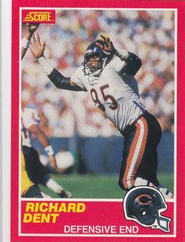 #114 Richard Dent - Chicago Bears - 1989 Score Football