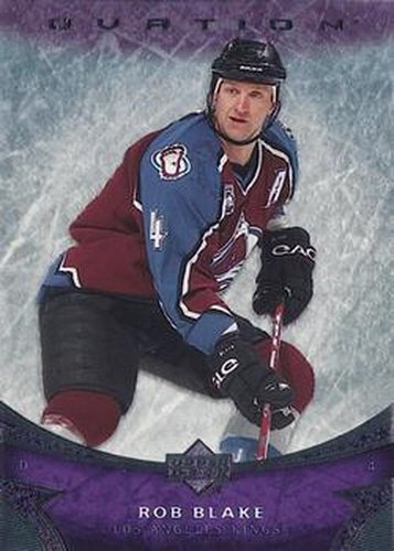 #114 Rob Blake - Los Angeles Kings - 2006-07 Upper Deck Ovation Hockey