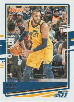 #114 Rudy Gobert - Utah Jazz - 2020-21 Donruss Basketball