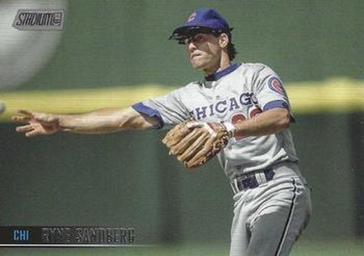 #114 Ryne Sandberg - Chicago Cubs - 2021 Stadium Club Baseball