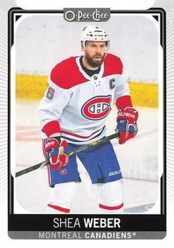 #114 Shea Weber - Montreal Canadiens - 2021-22 O-Pee-Chee Hockey