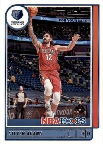 #114 Steven Adams - Memphis Grizzlies - 2021-22 Hoops Basketball