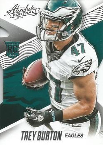 #114 Trey Burton - Philadelphia Eagles - 2014 Panini Absolute - Retail Football