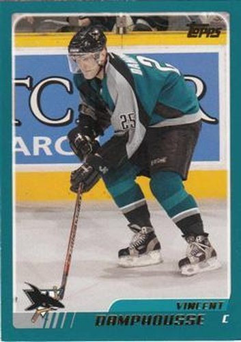 #114 Vincent Damphousse - San Jose Sharks - 2003-04 Topps Hockey