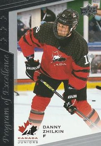 #114 Danny Zhilkin - Canada - 2021-22 Upper Deck Team Canada Juniors Hockey