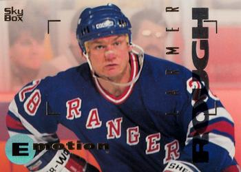 #114 Steve Larmer - New York Rangers - 1995-96 SkyBox E-Motion Hockey
