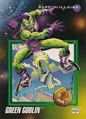 #114 Green Goblin - 1992 Impel Marvel Universe