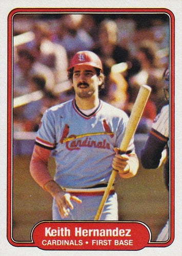 #114 Keith Hernandez - St. Louis Cardinals - 1982 Fleer Baseball