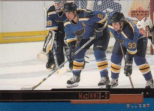 #114 Al MacInnis - St. Louis Blues - 1999-00 Upper Deck Hockey