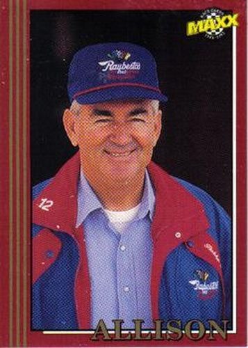 #114 Bobby Allison - Bobby Allison Racing - 1992 Maxx Racing