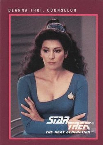 #114 Deanna Troi, Counselor - 1991 Impel Star Trek 25th Anniversary