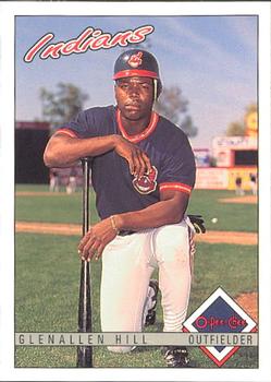 #114 Glenallen Hill - Cleveland Indians - 1993 O-Pee-Chee Baseball