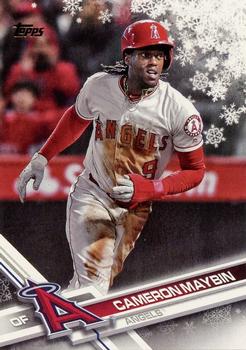 #HMW114 Cameron Maybin - Los Angeles Angels - 2017 Topps Holiday Baseball