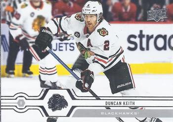 #114 Duncan Keith - Chicago Blackhawks - 2019-20 Upper Deck Hockey