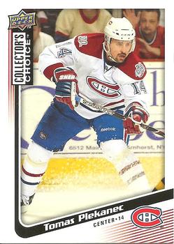 #114 Tomas Plekanec - Montreal Canadiens - 2009-10 Collector's Choice Hockey