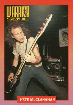 #114 Pete McClanahan - 1991 Brockum Rock Cards