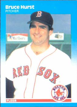 #37 Bruce Hurst - Boston Red Sox - 1987 Fleer Baseball
