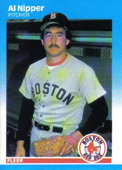 #39 Al Nipper - Boston Red Sox - 1987 Fleer Baseball