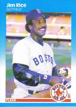 #41 Jim Rice - Boston Red Sox - 1987 Fleer Baseball