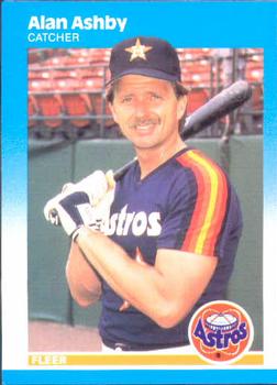 #50 Alan Ashby - Houston Astros - 1987 Fleer Baseball