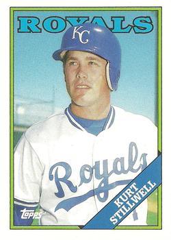 #115T Kurt Stillwell - Kansas City Royals - 1988 Topps Traded Baseball