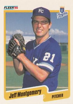 #115 Jeff Montgomery - Kansas City Royals - 1990 Fleer USA Baseball