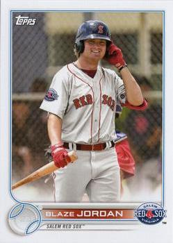 #PD-115 Blaze Jordan - Salem Red Sox - 2022 Topps Pro Debut Baseball