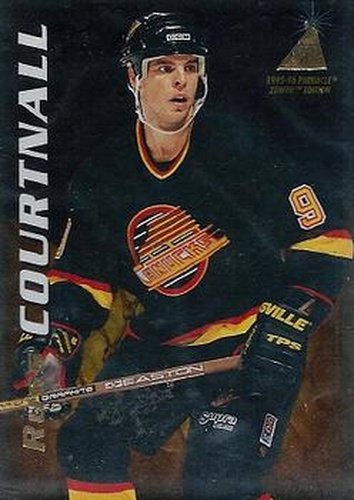 #115 Russ Courtnall - Vancouver Canucks - 1995-96 Zenith Hockey