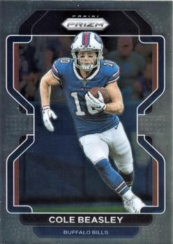 #115 Cole Beasley - Buffalo Bills - 2021 Panini Prizm Football