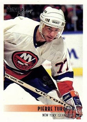 #115 Pierre Turgeon - New York Islanders - 1994-95 O-Pee-Chee Premier Hockey