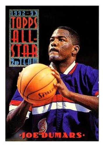 #115 Joe Dumars - Detroit Pistons - 1993-94 Topps Basketball