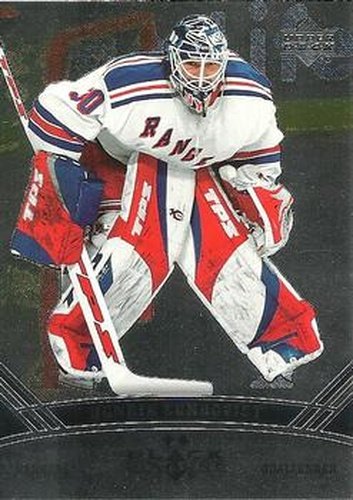 #115 Henrik Lundqvist - New York Rangers - 2006-07 Upper Deck Black Diamond Hockey