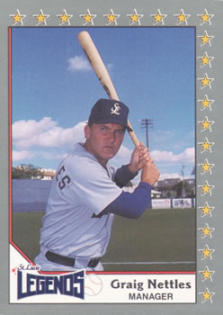 #115 Graig Nettles - St. Lucie Legends - 1990 Pacific Senior League Baseball