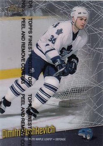 #115 Dimitri Yushkevich - Toronto Maple Leafs - 1998-99 Finest Hockey