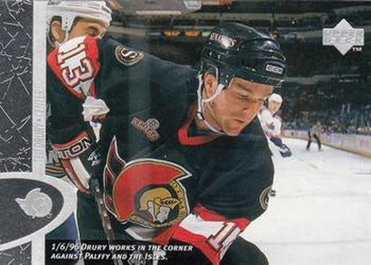 #115 Ted Drury - Ottawa Senators - 1996-97 Upper Deck Hockey