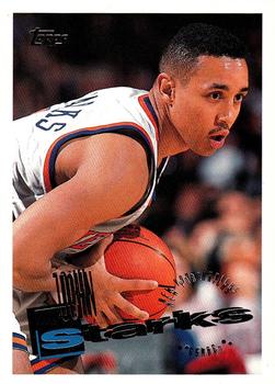 #115 John Starks - New York Knicks - 1995-96 Topps Basketball