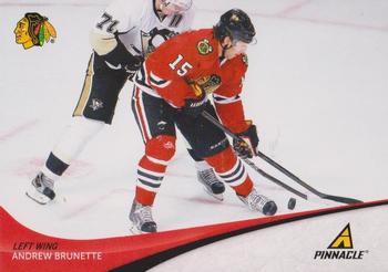 #115 Andrew Brunette - Chicago Blackhawks - 2011-12 Panini Pinnacle Hockey