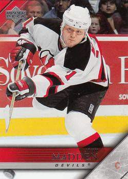 #115 John Madden - New Jersey Devils - 2005-06 Upper Deck Hockey