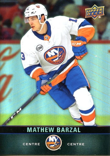 #115 Mathew Barzal - New York Islanders - 2019-20 Upper Deck Tim Hortons Hockey