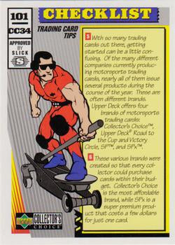 #115 Checklist - 1998 Collector's Choice Racing
