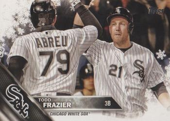 #HMW115 Todd Frazier - Chicago White Sox - 2016 Topps Holiday Baseball
