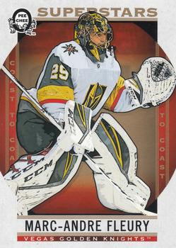#115 Marc-Andre Fleury - Vegas Golden Knights - 2018-19 O-Pee-Chee Coast to Coast Hockey